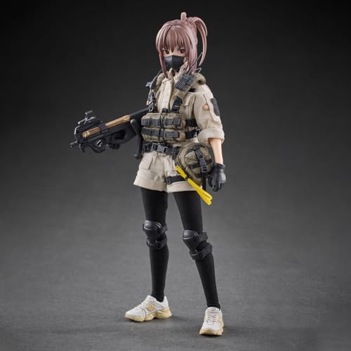 Hasuki Pocket Art Series PA006 The Security Hiyo Reizei 1/12 Action Figure NEW_6