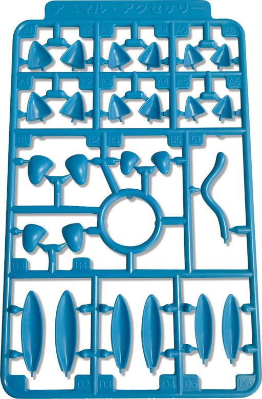 PLUM Modeling Supply Animal Accessory 3 Blue Option Parts PP206 for 1/10-1/7 NEW_1