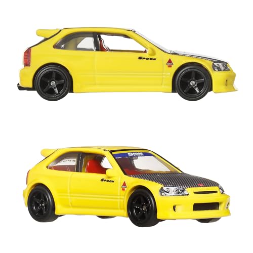 Hot Wheels Premium 2 packs 99 Honda Civic Type R(EK9) Honda Civic Type R JBL00_4