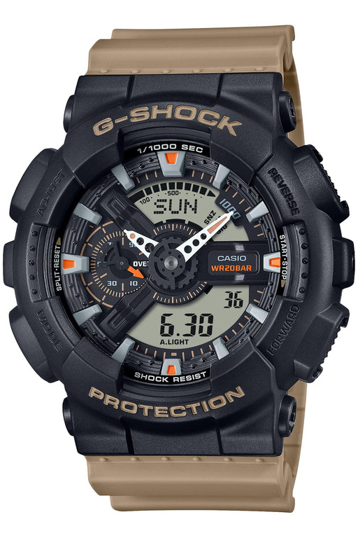 Casio G-SHOCK GA-110TU-1A5JF Two Tone Utility Colors Men Watch Khaki Resin NEW_1