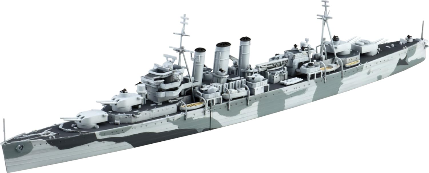 Aoshima 1/700 Water Line Series No.809 U.K. HMS Norfolk Plastic Model Kit NEW_1