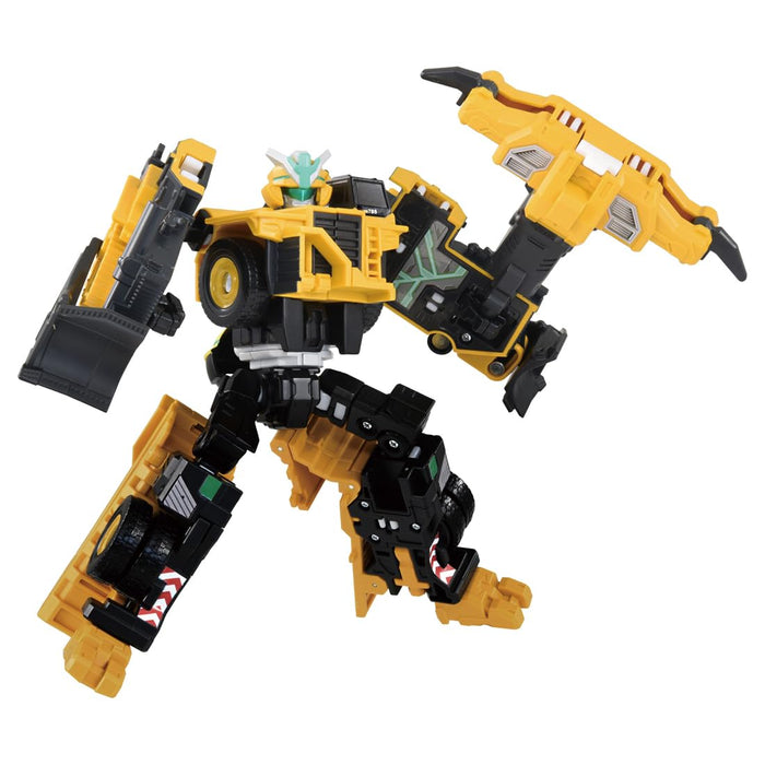 Takara Tomy Tomica Jobravor Grand Build Breaver Dump Truck & Bulldozer Figure_1