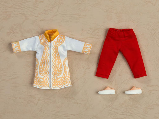Nendoroid Doll Outfit Set: World Tour India Boy White Sherwani, Pants, Shoes NEW_2