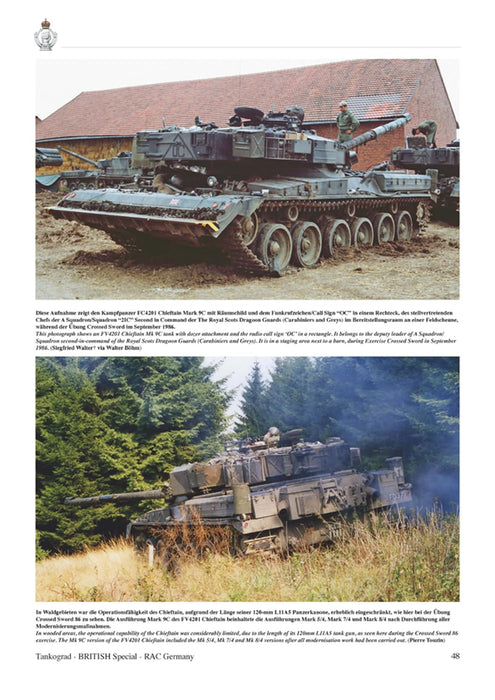 RAC Germany. Armoured vehicles of the Royal Corps in West Germany TG-F9039 NEW_4