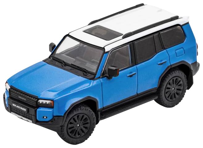 Gaincorp Products 1/64 Toyota Land Cruiser Prado 250 LHD Blue KS057-421 NEW_1