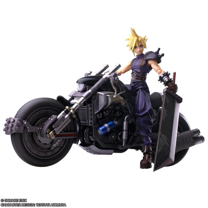 Square Enix Final Fantasy VII Bring Arts Cloud Strife & Hardy-Daytona Figure NEW_2