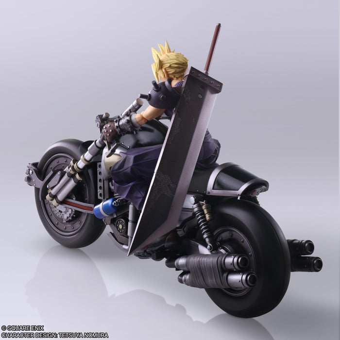 Square Enix Final Fantasy VII Bring Arts Cloud Strife & Hardy-Daytona Figure NEW_4