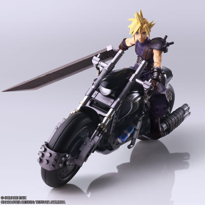 Square Enix Final Fantasy VII Bring Arts Cloud Strife & Hardy-Daytona Figure NEW_5