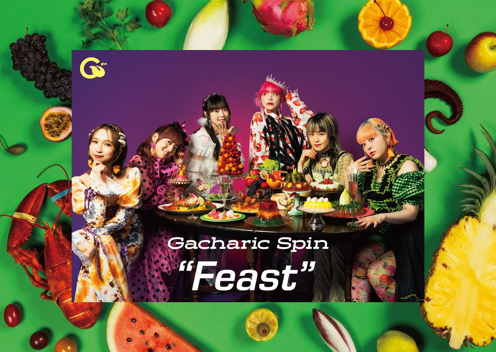 [CD+Blu-ray] Feast Limited Edition with Photo Book Gacharic Spin CRCP-40692 NEW_1