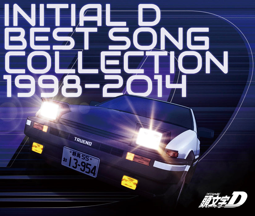 [CD] Initial D BEST SONG COLLECTION 1998-2014 Anime Theme Song OST EYCA-14472_1