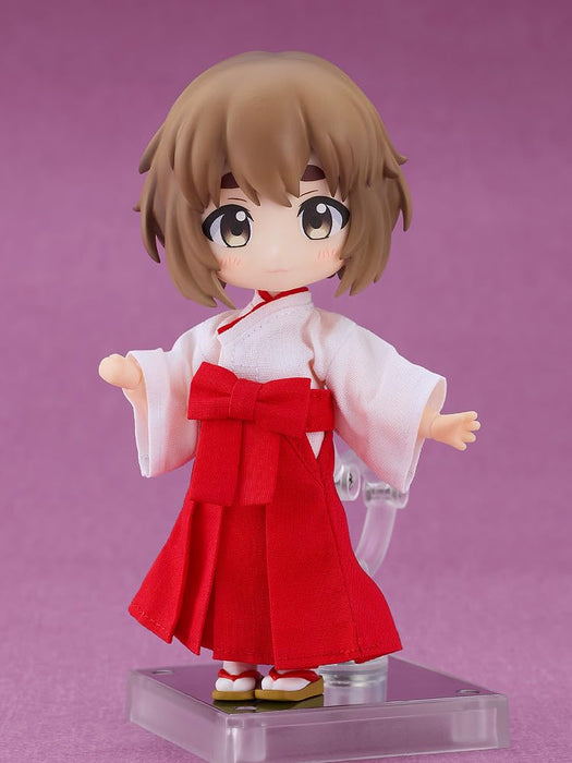 Nendoroid Doll Tanuki Miko: Yui Cloth & Magnet & Plastic Figure Shrine Maiden_3