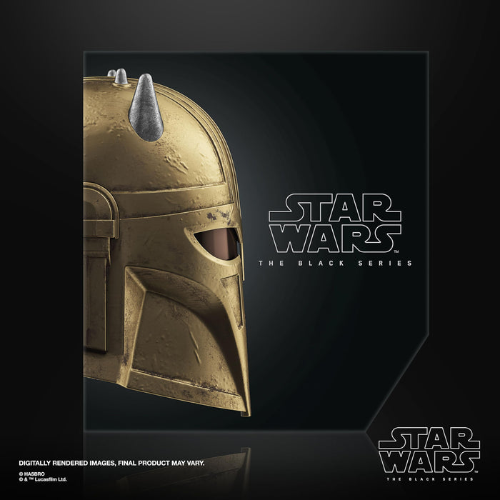 Star Wars Black Series The Mandalorian Armorer Premium Electronic Helmet G0704_9