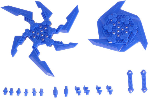 Plum Pla-Act Option Series 08 Gimmick Knife 2 Blue Plastic Model Kit PP212 NEW_1