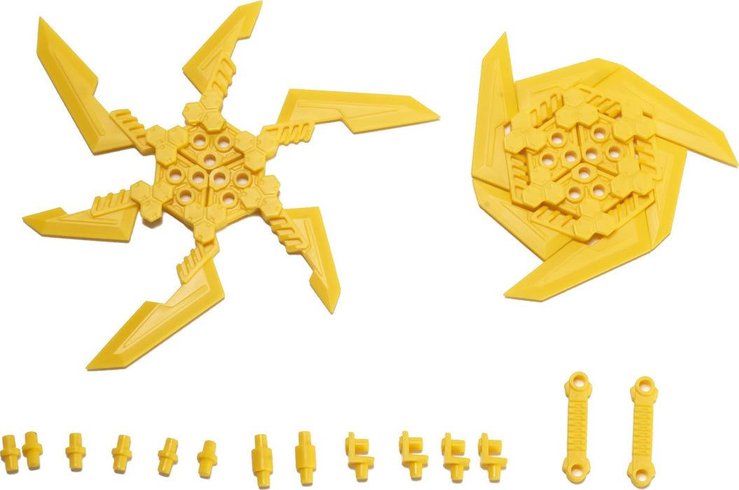 Plum Pla-Act Option Series 08 Gimmick Knife 2 Yellow Plastic Model Kit PP213 NEW_1