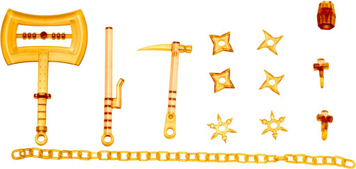 Plum Pla-Act Option Series 04 Shinobi 3 Clear Orange Plastic Model Kit PP215 NEW_1