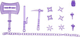 Plum Pla-Act Option Series 04 Shinobi 3 Clear Purple Plastic Model Kit PP214 NEW_1