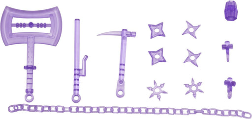 Plum Pla-Act Option Series 04 Shinobi 3 Clear Purple Plastic Model Kit PP214 NEW_1