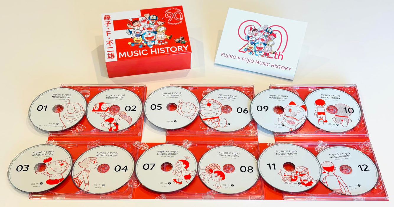 Fujiko F. Fujio's 90th Anniversary Music History [CD] Box Nomal Ed. COCX-42341_6