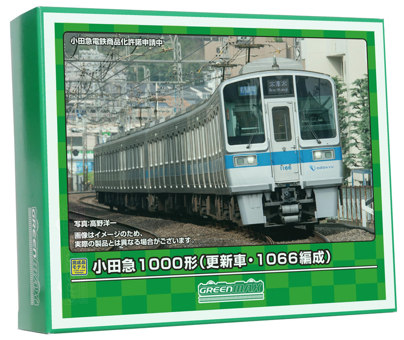 GREENMAX N gauge Odakyu Type 1000 Updated car 1066 4-car Power Unit 31955 NEW_1