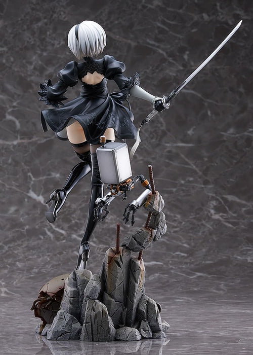 Max Factory NieR:Automata Ver1.1a 2B 1/7 scale 280mm Plastic Painted Figure NEW_3