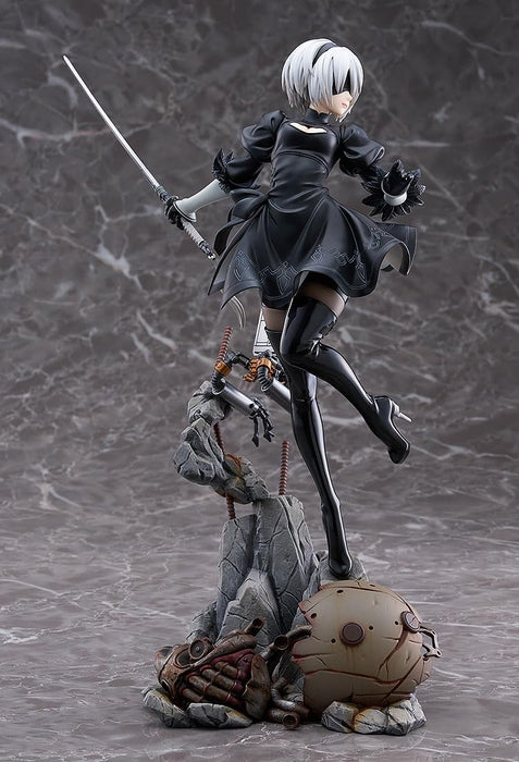 Max Factory NieR:Automata Ver1.1a 2B 1/7 scale 280mm Plastic Painted Figure NEW_4