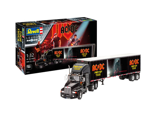 Revell 1/32 AC/DC Tour Truck 50th Anniversary Product Plastic Model Kit 07731_1