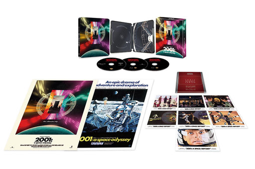 2001 A Space Odyssey 4K ULTRA HD & Blu-ray Set Steelbook Ltd/ed. 1000837701 NEW_1