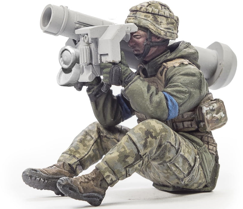 Hobby Fan 1/35 Ukrainian Tank Hunter FGM-148 Javelin Squad 3 figures Kit HF771_5