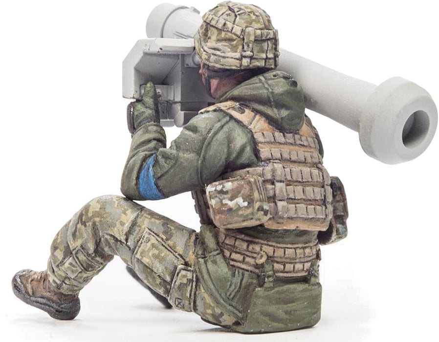Hobby Fan 1/35 Ukrainian Tank Hunter FGM-148 Javelin Squad 3 figures Kit HF771_6