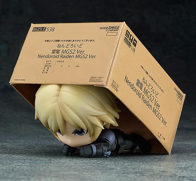 Nendoroid 538 METAL GEAR SOLID 2 SONS OF LIBERTY Raiden: MGS2 Ver. Figure NEW_3