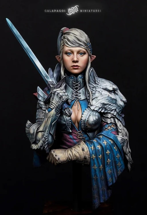 Galapagos Miniatures 1/10 Alai The Templar's Atonement Bust Resin Kit GP-B010_2