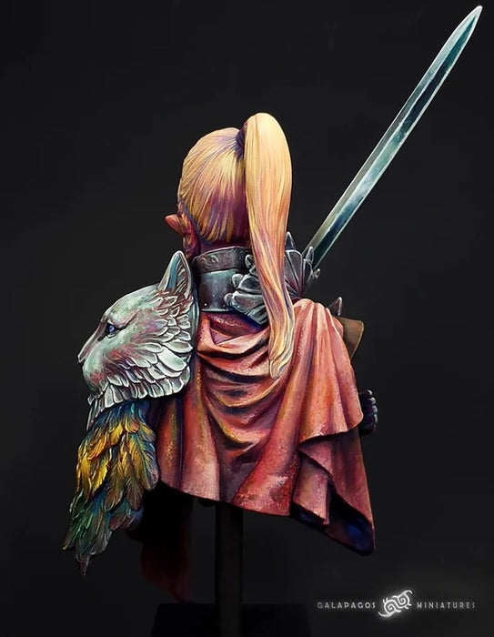 Galapagos Miniatures 1/10 Alai The Templar's Atonement Bust Resin Kit GP-B010_9