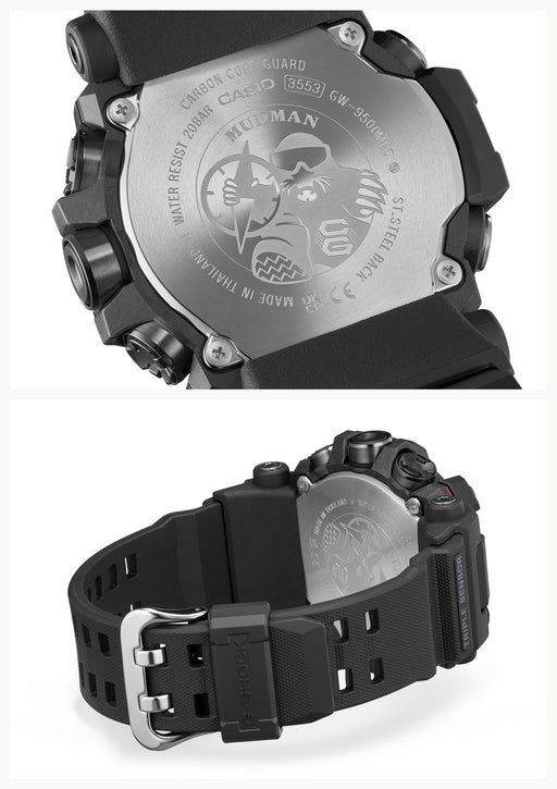 Casio G-Shock Mudman GW-9500MEC-1JF Emergency Color Solar Radio Men Watch NEW_2