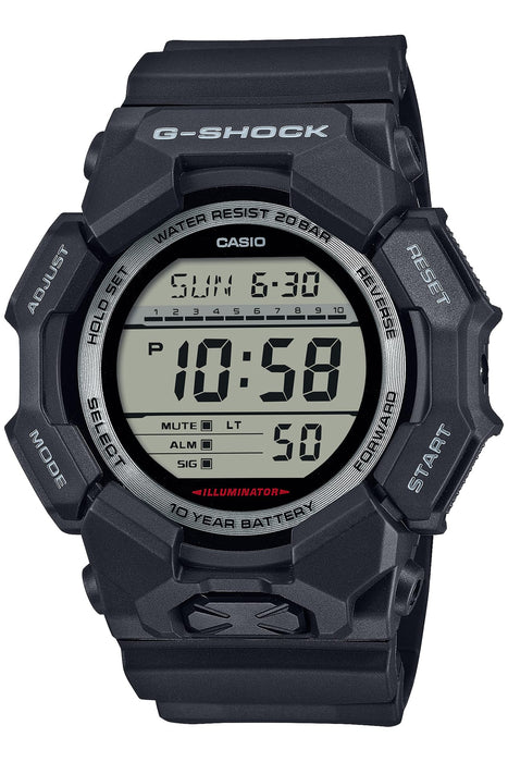 CASIO G-SHOCK GD-010-1JF Black Big Case Carbon Case Men's Watch Day/Date NEW_1