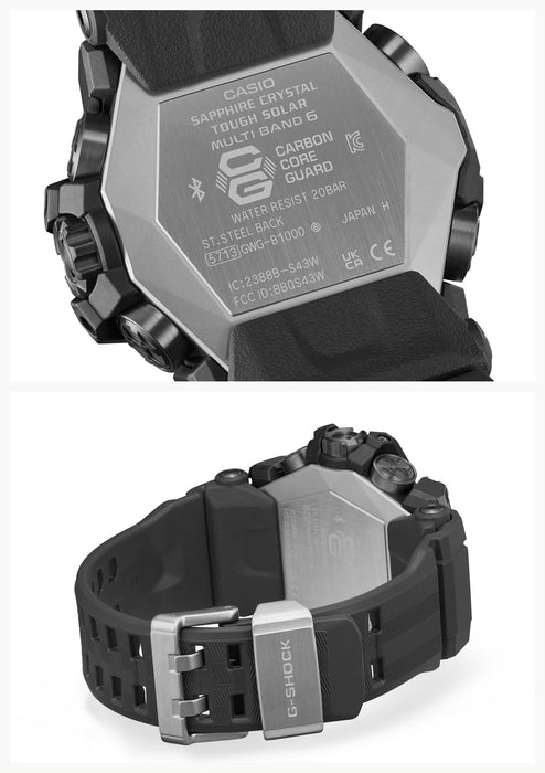 Casio G-SHOCK GWG-B1000EC-1AJF MUDMASTER Emergency Color Solar Radio Men Watch_2