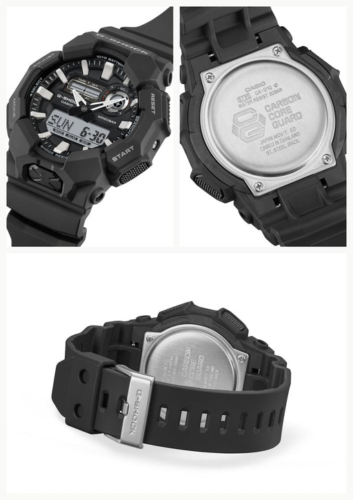 CASIO G-SHOCK GA-010-1AJF Black Big Case Carbon Analog Digital Men Day/Date NEW_2