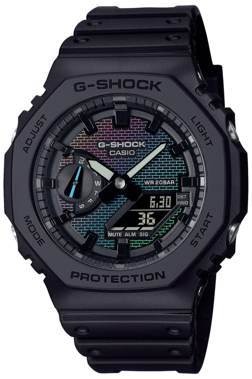 CASIO G-SHOCK GA-2100RW-1AJF Rainbow Brick Wall Carbon Analog Digital Men Watch_1