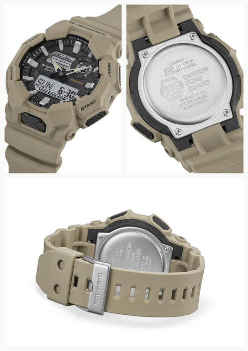 CASIO G-SHOCK GA-010-5AJF Beige Big Case Carbon Analog Digital Men Watch NEW_2
