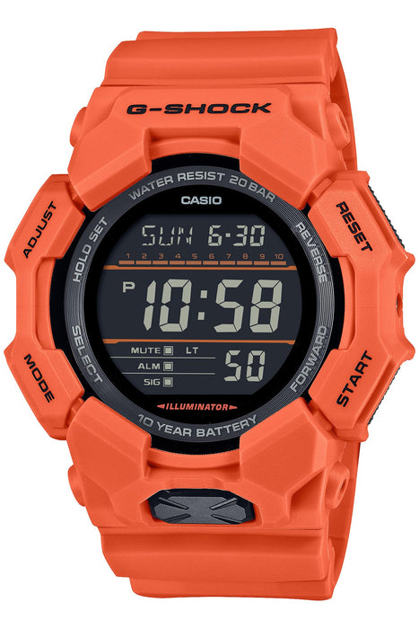 CASIO G-SHOCK GD-010-4JF Orange Big Case Carbon Case Digital Men Watch Day/Date_1