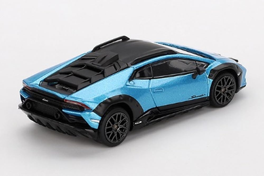 MINI GT 1/64 Lamborghini Huracan Stellato Blu Aegir Blue RHD Diecast MGT00807-R_2