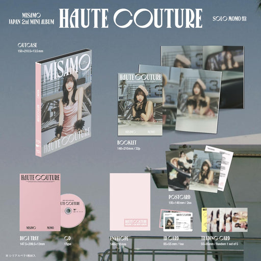 [CD] HAUTE COUTURE First Limited MOMO Edition TWICE MISAMO WPCL-13613 Mini Album_2