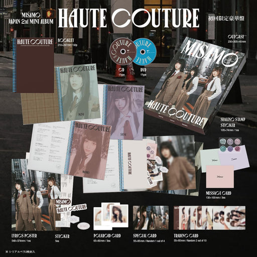 MISAMO HAUTE COUTURE [CD+DVD+Booklet+Goods] Deluxe Edition WPZL-32168 K-Pop NEW_2