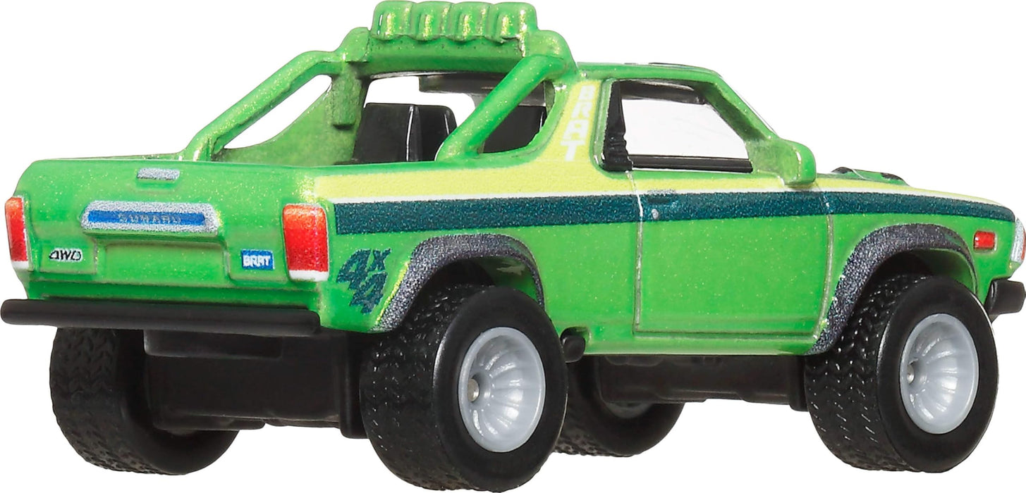 Mattel Hot Wheels Car Culture Off-road Subaru Brat Diecast Miniature Car JBK72_5
