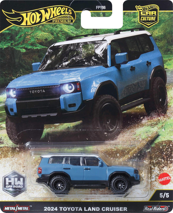Mattel Hot Wheels Car Culture Off-road 2024 Toyota Land Cruiser Diecast JBK52_6
