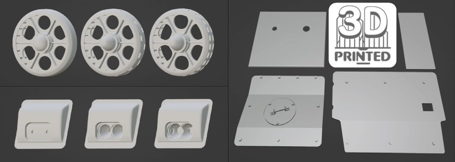 Chino Model 1/35 Renault R35 Early Parts Set 3D printer Resin Kit CM-144 NEW_5