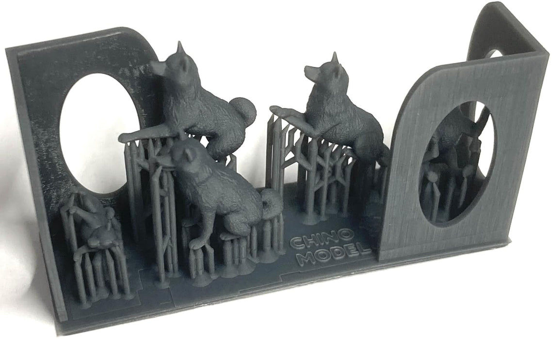 Chino Model 1/35 scale Wonderful Series Shibainu Set A Resin Kit CMW-022A NEW_2