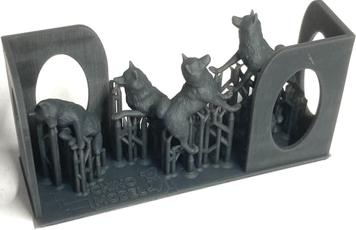 Chino Model 1/35 scale Wonderful Series Shibainu Set B Resin Kit CMW-022B NEW_2