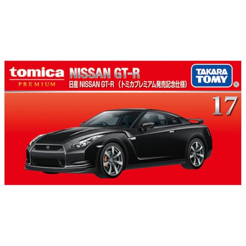 Takara Tomy Tomica Premium 17 Nissan GT-R Black Anniversari Edition Model Car_4