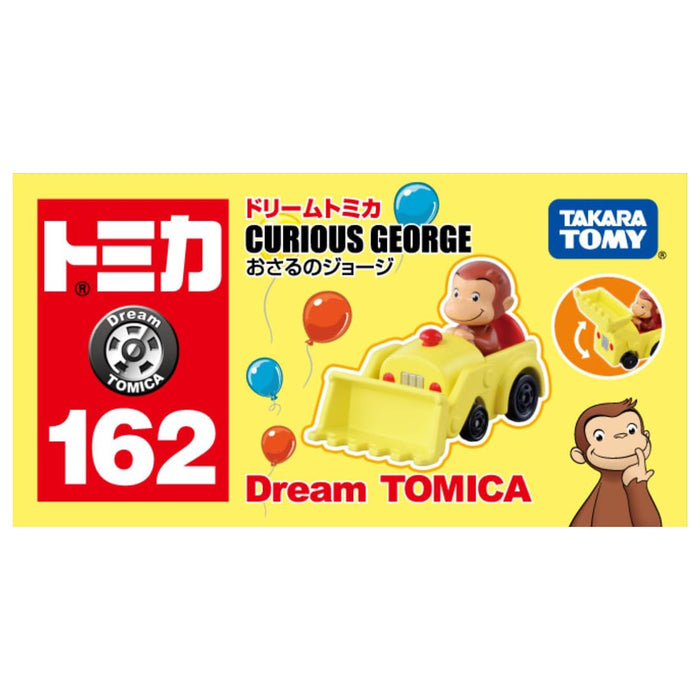 Takara Tomy Dream Tomica No.162 Curious George Diecast Miniature Car 3+ NEW_5