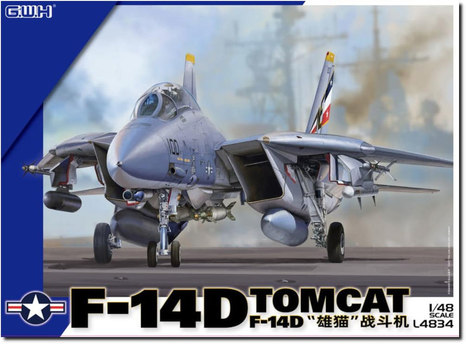 Great Wall Hobby 1/48 US Navy F-14D Tomcat L397mm Plastic Model Kit L4834 NEW_1